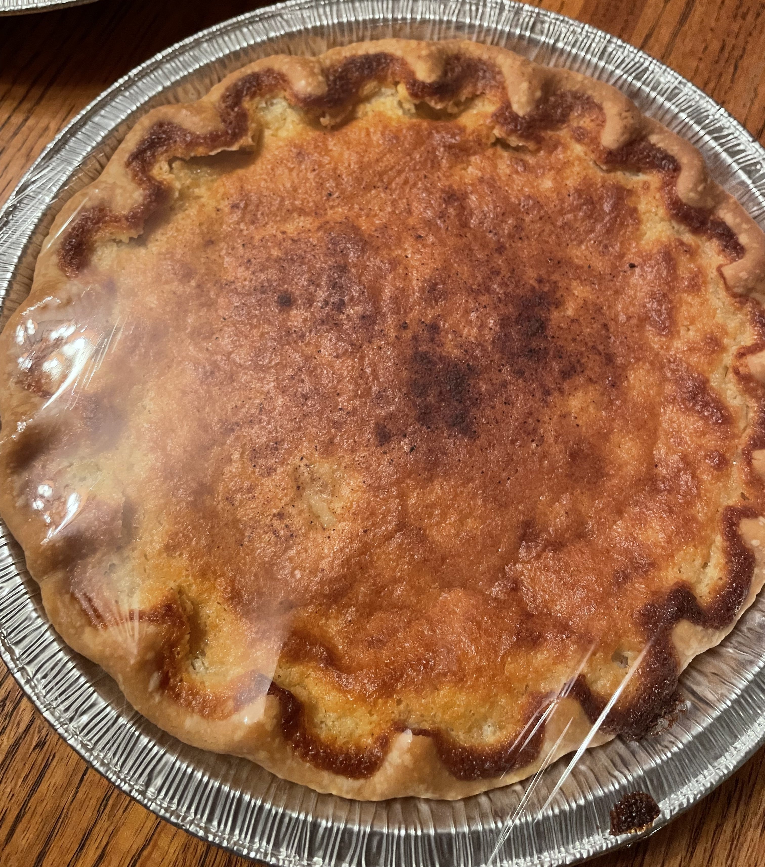 Buttermilk pie